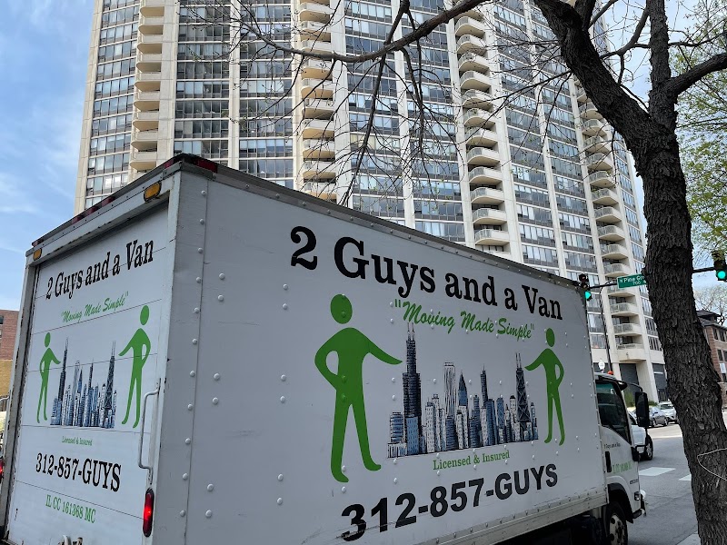2 Guys and a Van Movers Chicago logo
