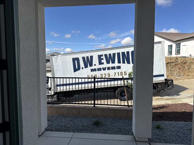 D W Ewing Movers logo