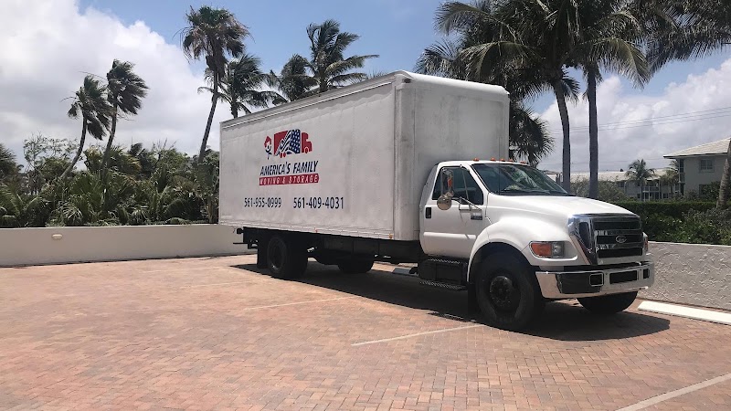 America's Family Moving And Storage logo