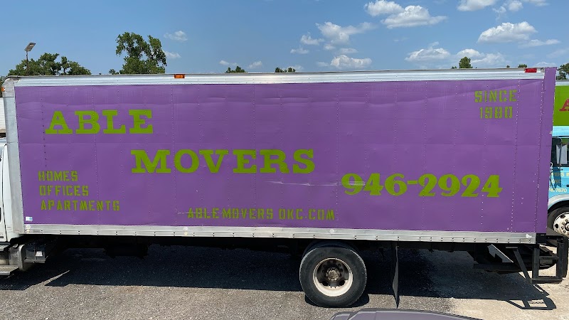 Able Movers logo