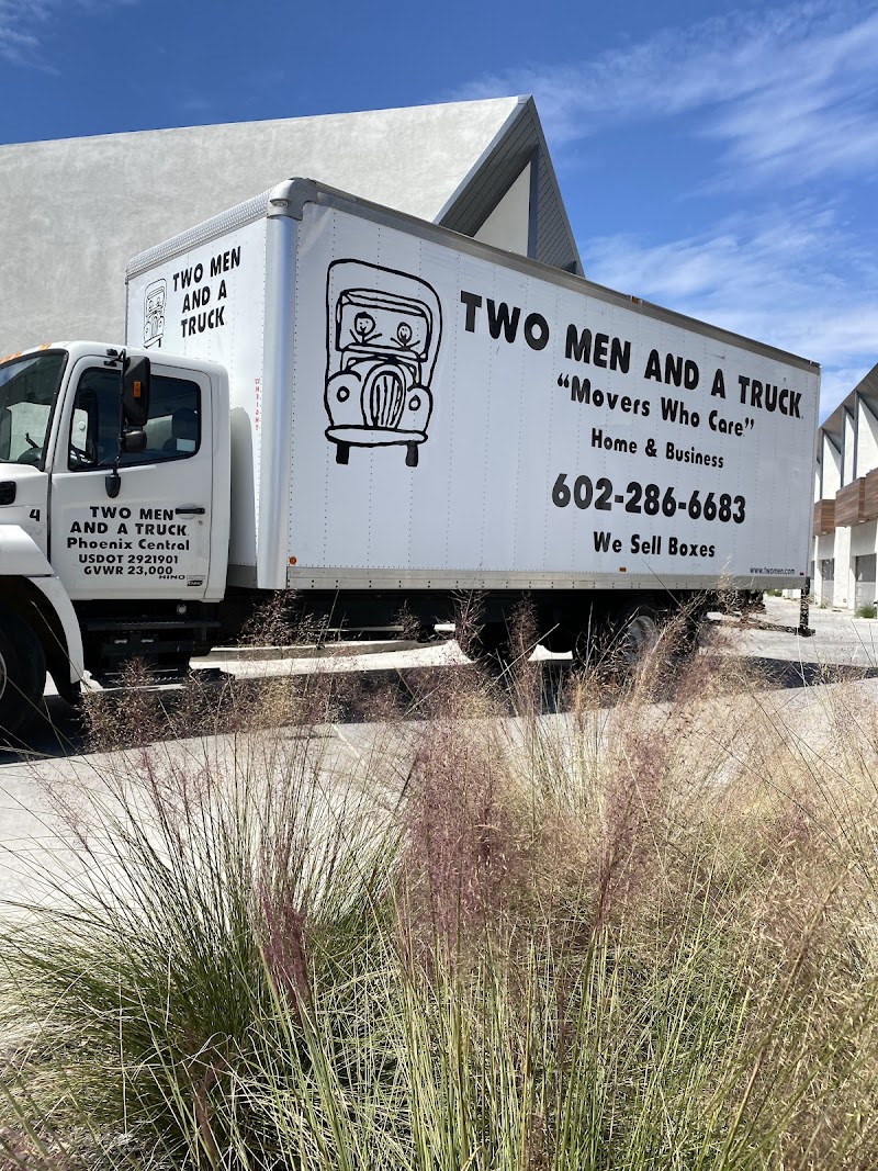 Two Men and a Truck Moving and Storage logo