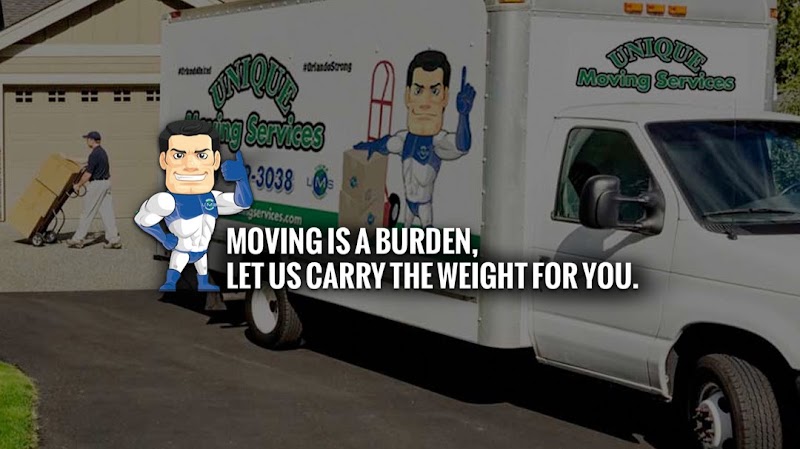 Unique Moving Services logo