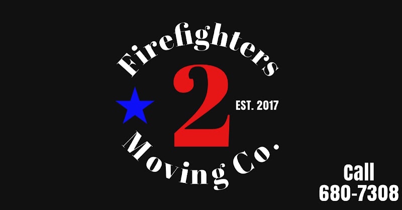 Two Firefighters Moving Co. logo
