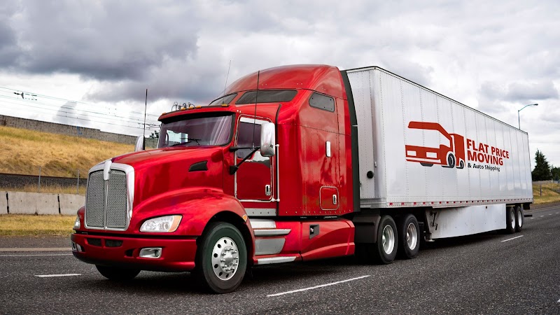 Flat Price Moving and Auto Shipping logo