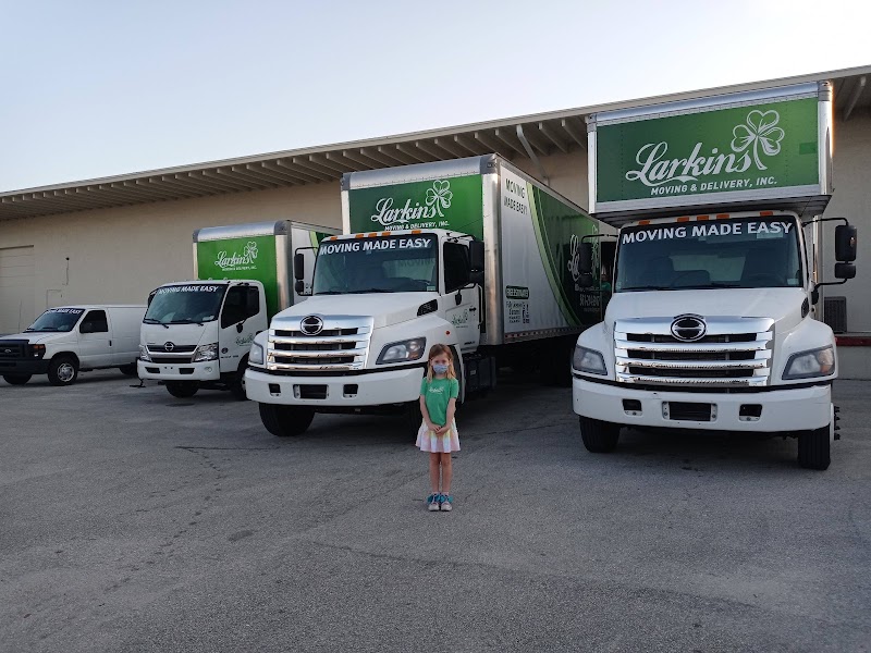 Larkins moving and delivery logo