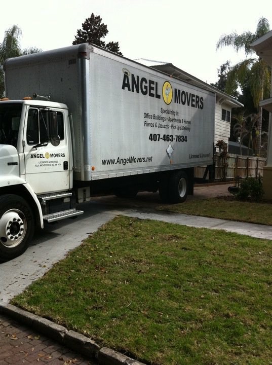 Angel movers logo