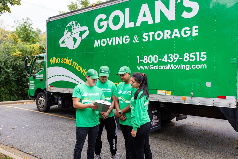 Golan's Moving and Storage IL logo