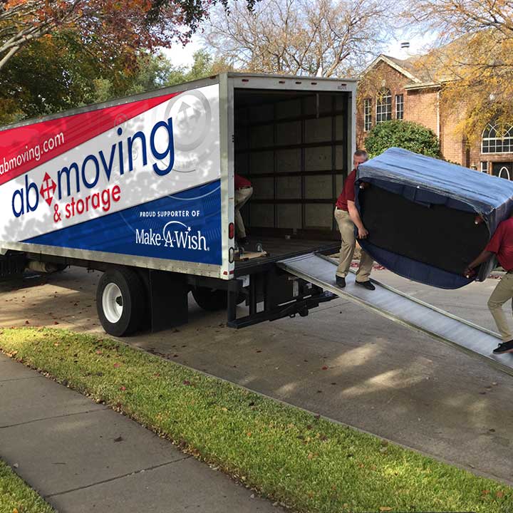 AB Moving logo