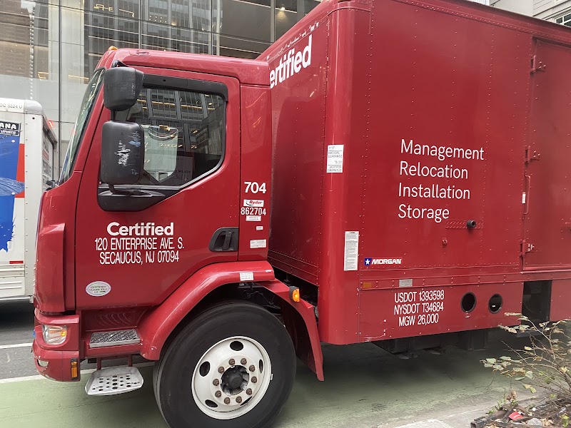 Certified Moving & Storage Company Inc logo