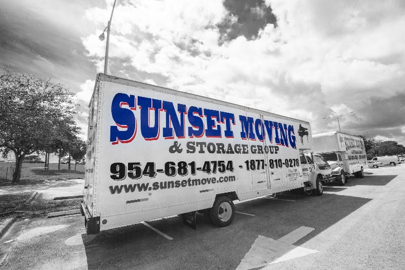 Sunset Moving and Storage Group logo