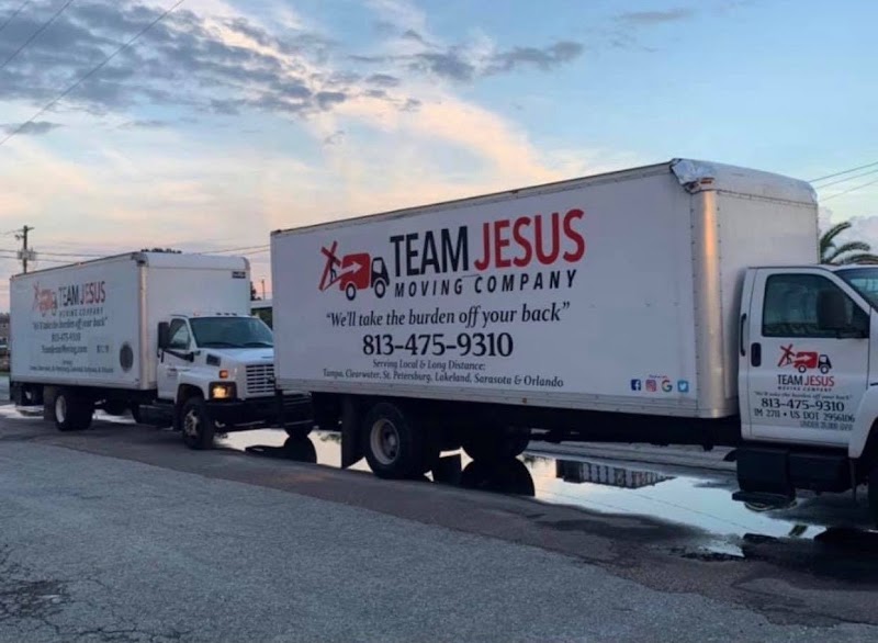 Team Jesus Moving Company logo