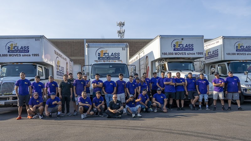 1st Class Moving and Storage logo