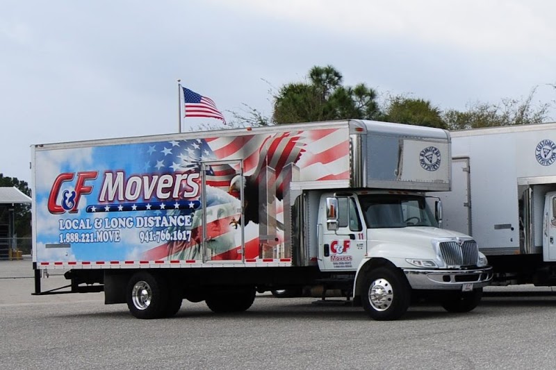 C & F Movers logo