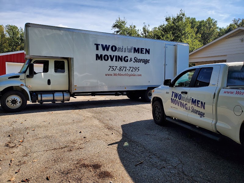 Two And A Half Men Moving & Storage logo