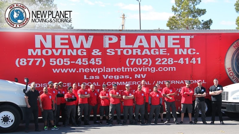 New Planet Moving & Storage logo