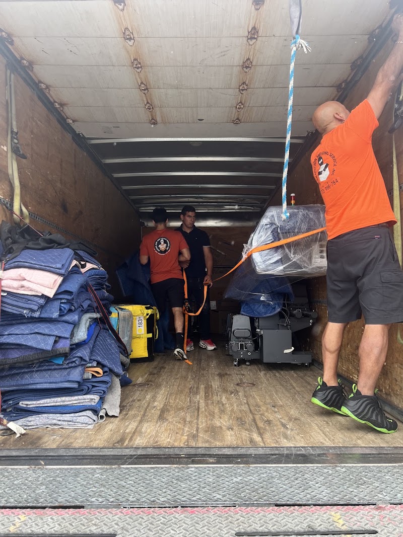 Father and Sons Moving logo