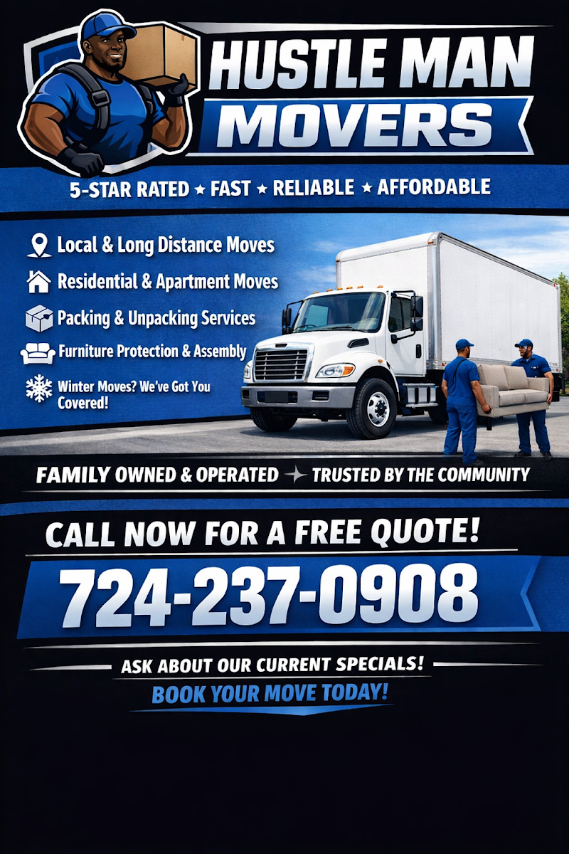 Hustle Man Movers logo