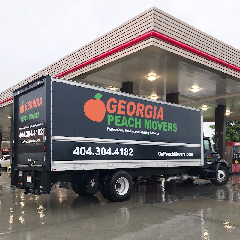 Georgia Peach Movers logo