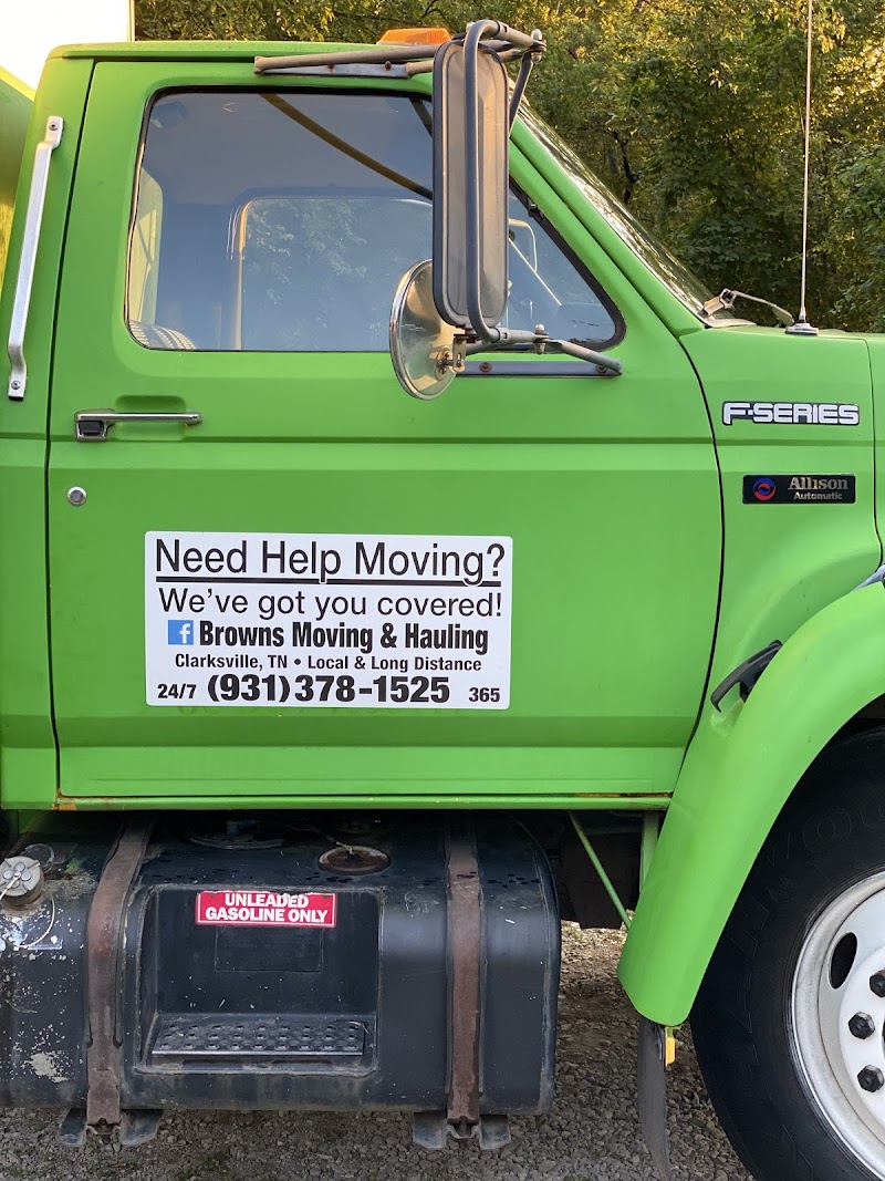Browns Moving & Hauling logo