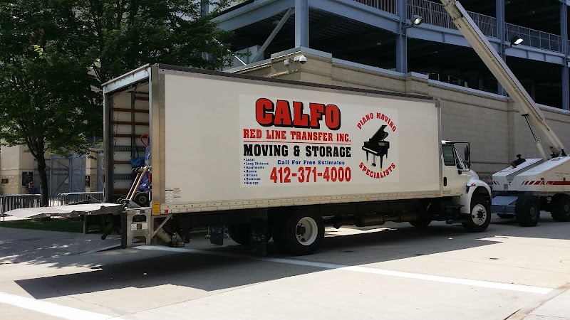 Calfo Red Line Moving & Storage logo