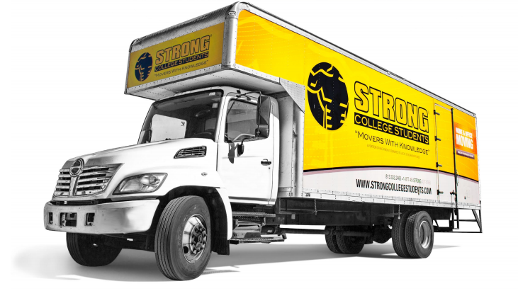 Strong College Students Moving Lubbock logo