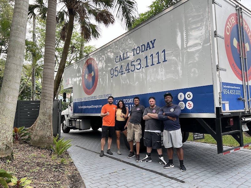 Our Family Moving and Storage LLC logo