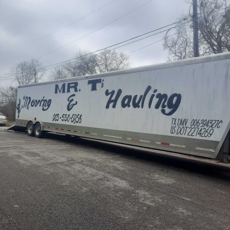 Mr T's Moving & Hauling Service logo