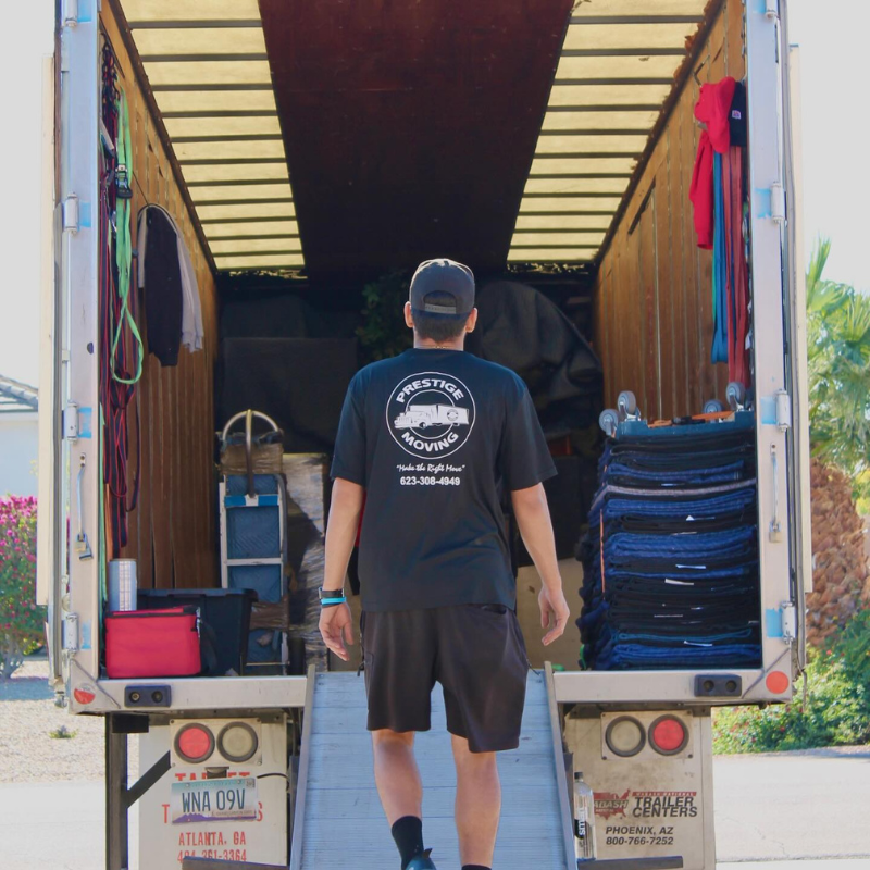 Prestige Moving logo